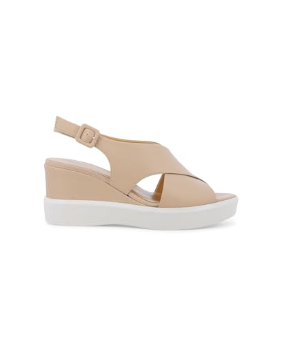 Melluso R80548Z Foundation Damenschuhe Sandalen Lederriemen Keilabsatz 39 von Melluso