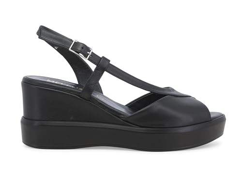 Melluso Schwarze Damensandale aus Leder r80547z 41 Melluso Schwarze Damensandale aus Leder r80547z 41 von Melluso