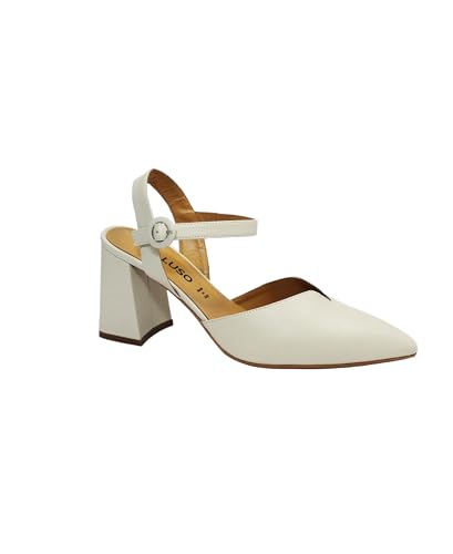 Melluso V412W Milch Weiss Frauen Schuhe Sandale d Collet high Heel zehe Strap 38.5 Melluso V412W Milch Weiss Frauen Schuhe Sandale d Collet high Heel zehe Strap 38.5 von Melluso