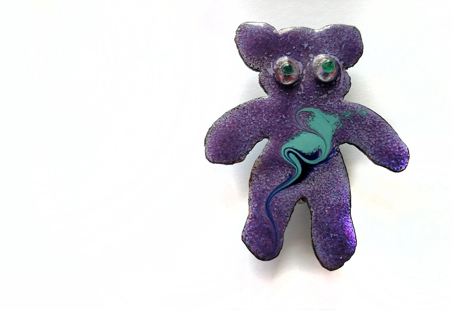 Handgefertigt Lila Kiln Gebrannt Kupfer Emaille Teddybär Pin Macht Ein Einzigartiges Kunsthandwerk Schmuck Geschenk Für Frauen Handgefertigt Lila Kiln Gebrannt Kupfer Emaille Teddybär Pin Macht Ein Einzigartiges Kunsthandwerk Schmuck Geschenk Für Frauen von MelodieKantnerArt