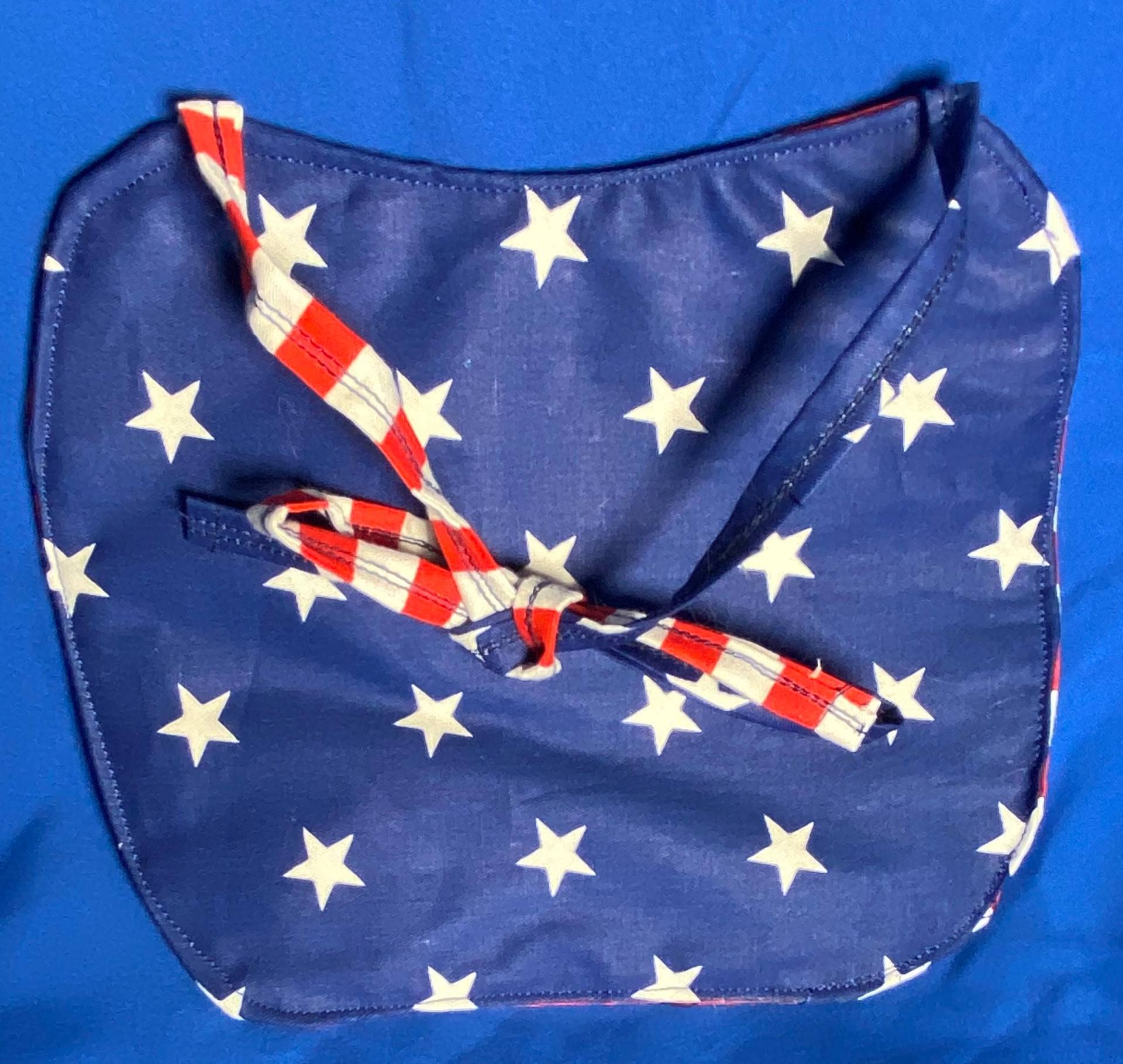 Vintage Lätzchen Mit Stars & Stripes Motiv von MelodyStockingandBib