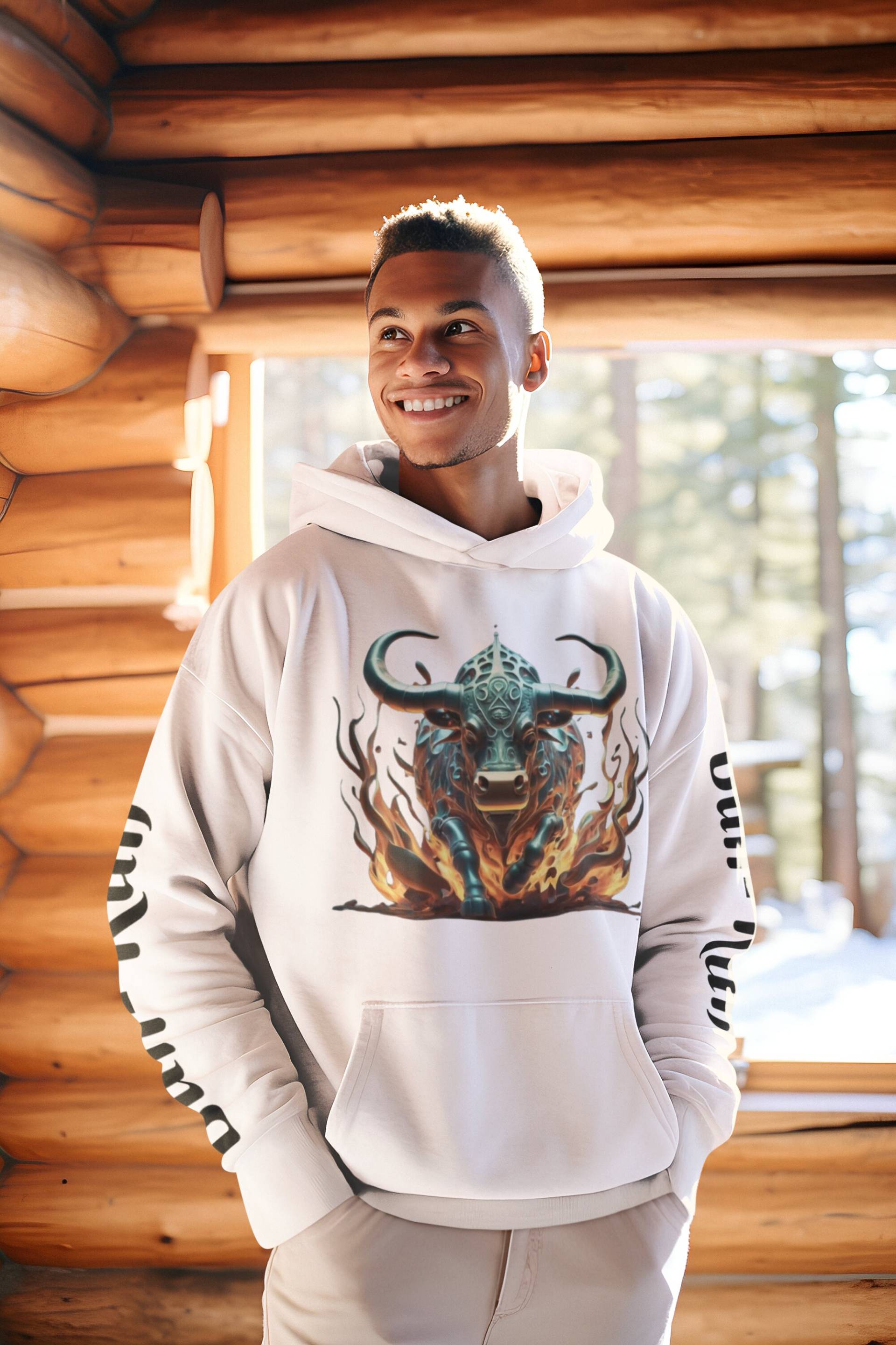 Unisex Heavy Blend™ Hooded Sweatshirt "Bull-Run" von Melooodys