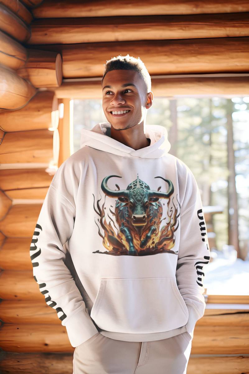Unisex Heavy Blend™ Hooded Sweatshirt "Bull-Run" von Melooodys