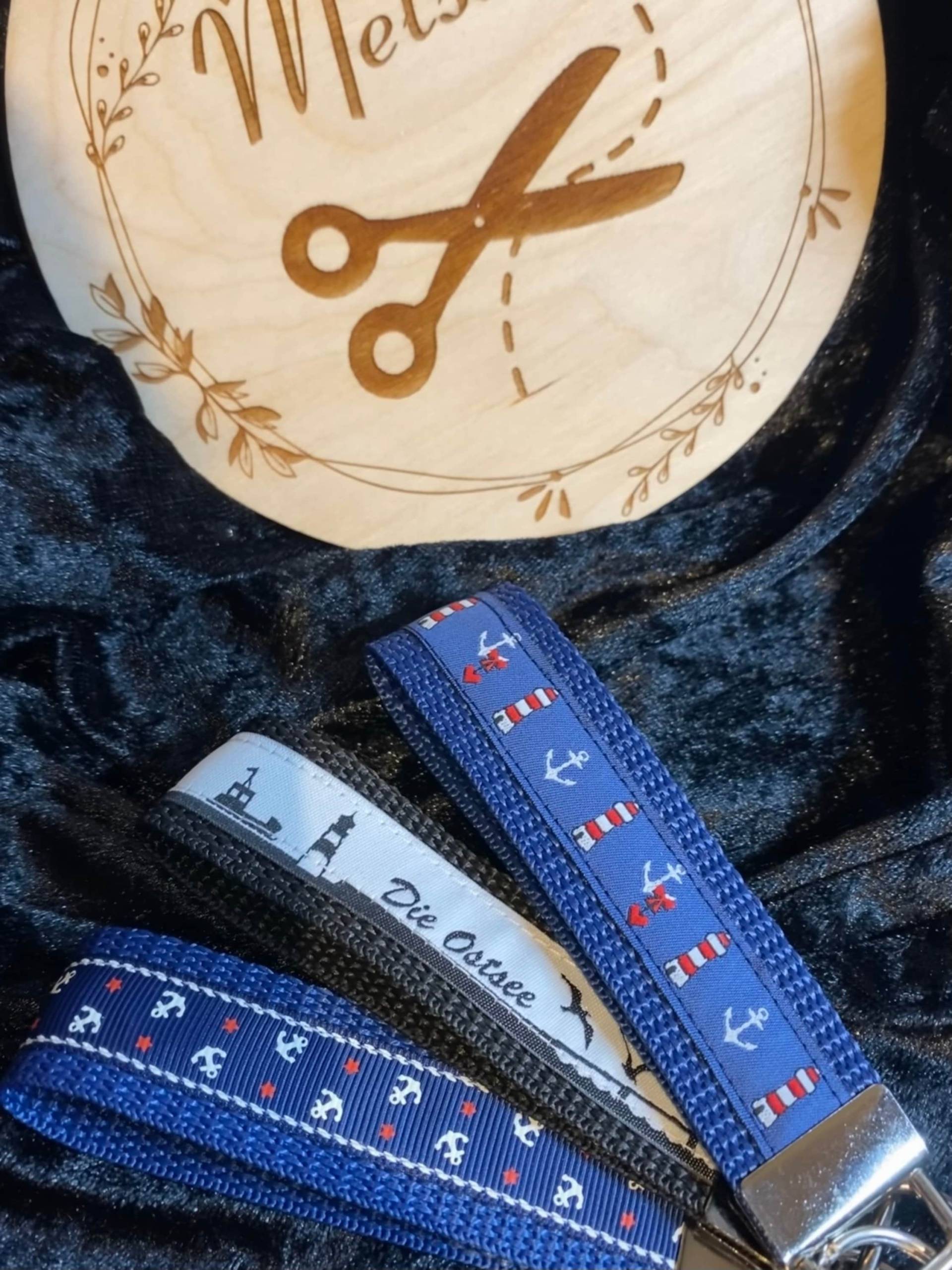 Schlüsselband Schlüsselanhänger Maritim Mit Anker Handmade Ostsee Leuchtturm Lang von Melsch16