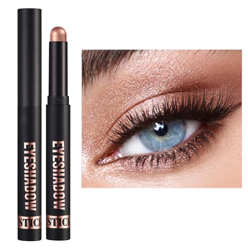 Mittelbrauner Creme-Lidschattenstift, Lidschatten-Stift, faltenfreier und hochpigmentierter Eyeliner aus wasserfestem Buntstift von Melsintern