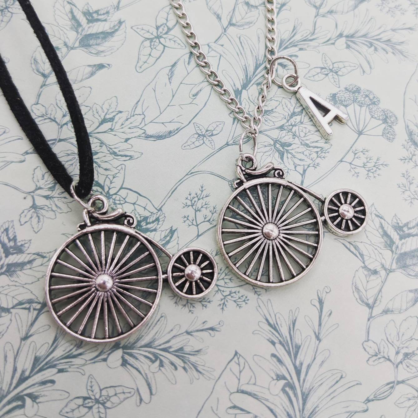 Fahrradkette, Penny Farthing, Fahrradliebhaber Geschenke, Radfahrer Schmuck, Sportler Sport Schmuck von Melspridejewellery