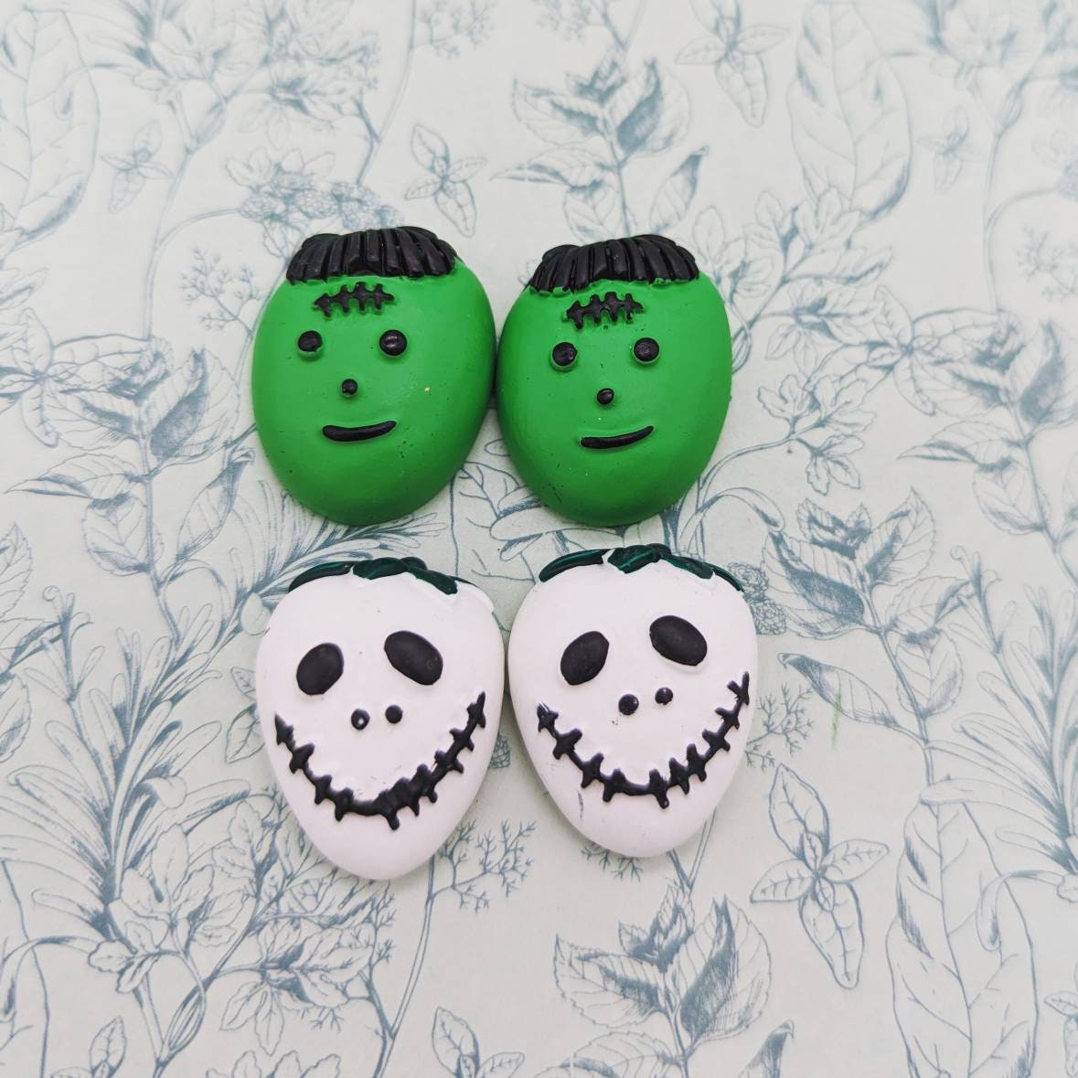 Frankenstein Ohrstecker, Zombie Ohrringe, Schmuck, Monster Statement Halloween Geschenke von Melspridejewellery