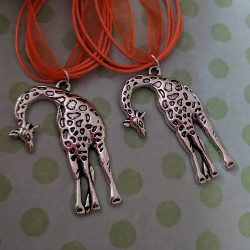 Giraffe Halskette, Schmuck, Giraffen Geschenke, Tier Geschenke Für Sie, Anhänger, Teen Bff von Melspridejewellery