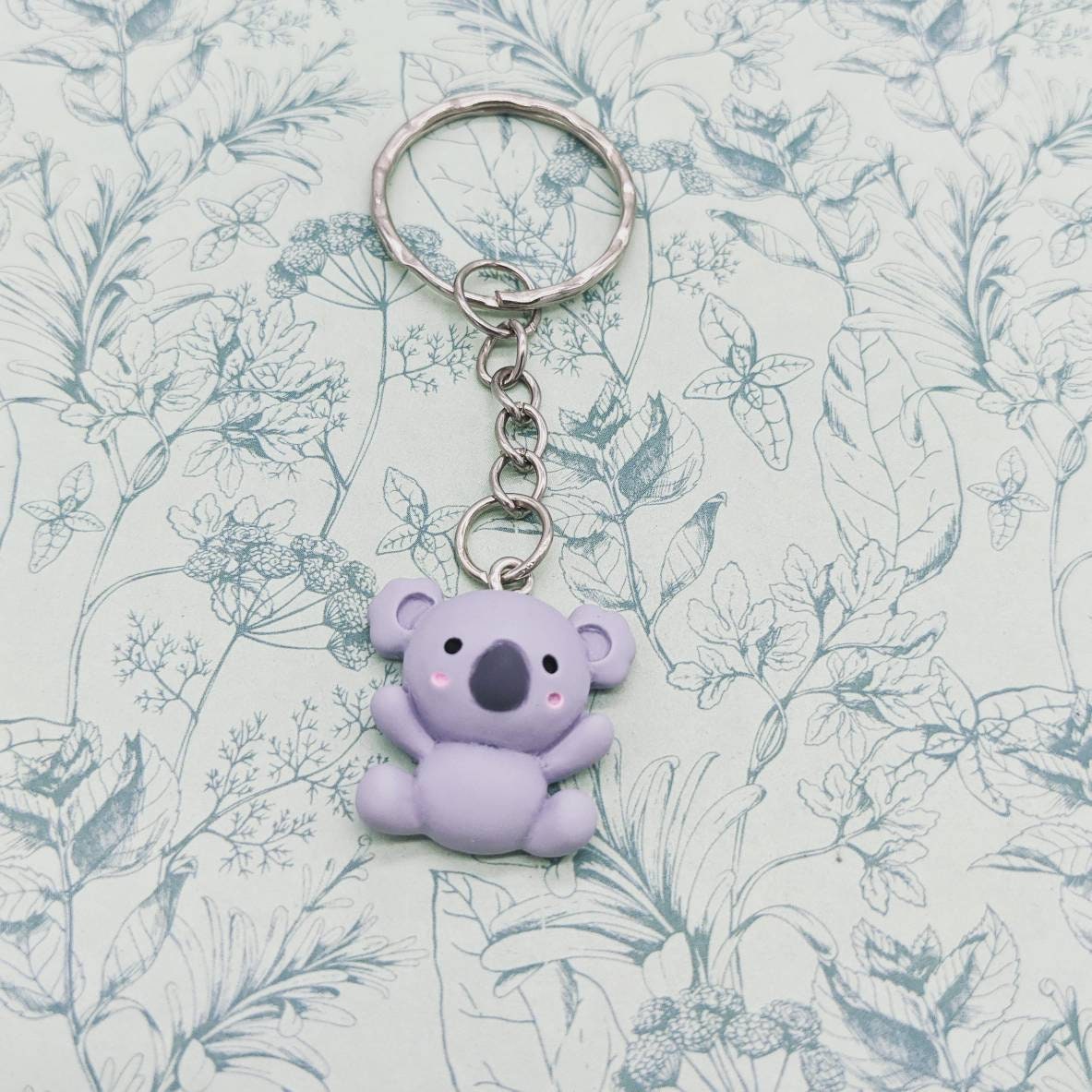 Koala Schlüsselanhänger, Liebhaber Geschenke, Tier Tierliebhaber Taschenanhänger, Süßer Schlüsselring, Niedlicher Koala, Bff von Melspridejewellery