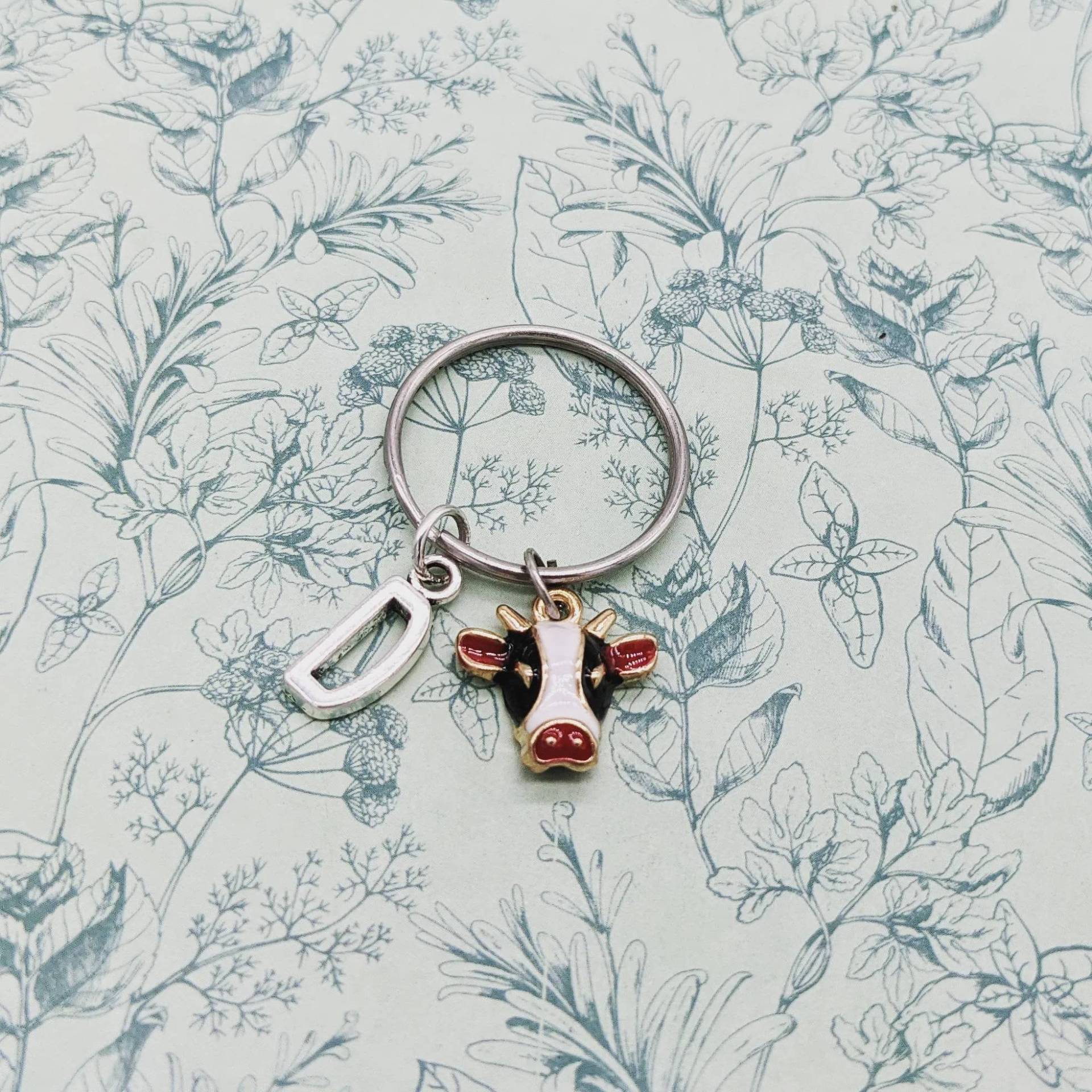 Kuh Schlüsselanhänger, Liebhaber Geschenke, Bauern Frau, Tier Bauernhof Tiere, Taschenanhänger von Melspridejewellery