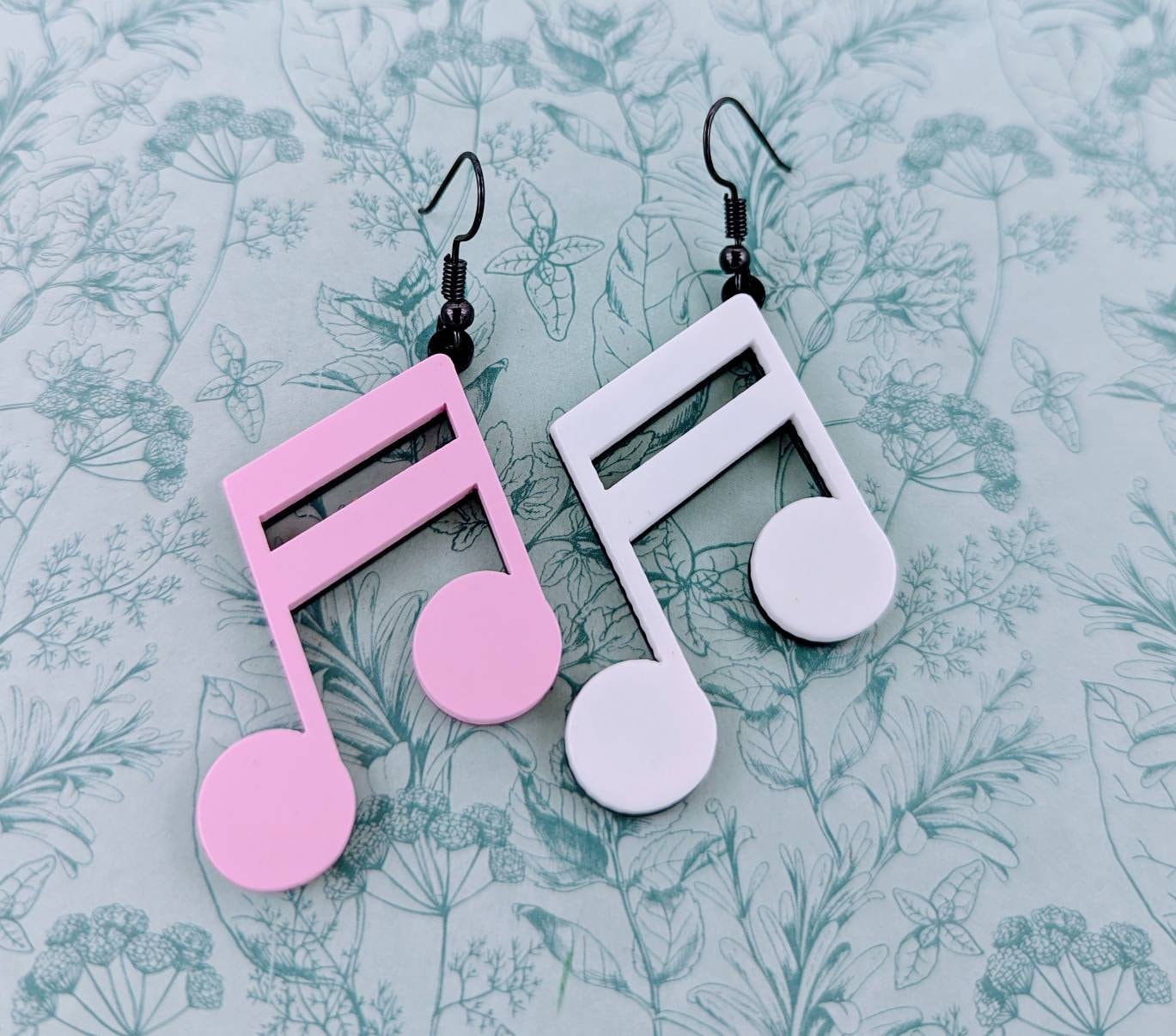 Musik Note Ohrringe, Statement Kawaii Schmuck, Musiker Geschenke, Themen, Songwriter Musikliebhaber, Lustige von Melspridejewellery