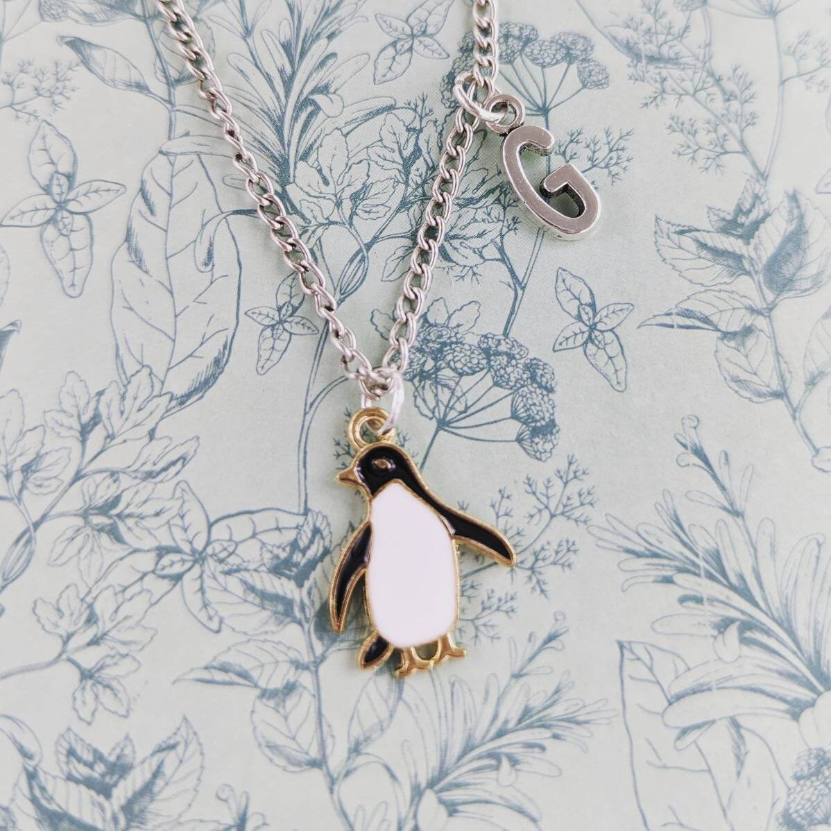 Pinguin Halskette, Personalisierte Halskette Für Kinder, Geschenke Liebhaber Geschenke, Pfleger Tierarzt von Melspridejewellery