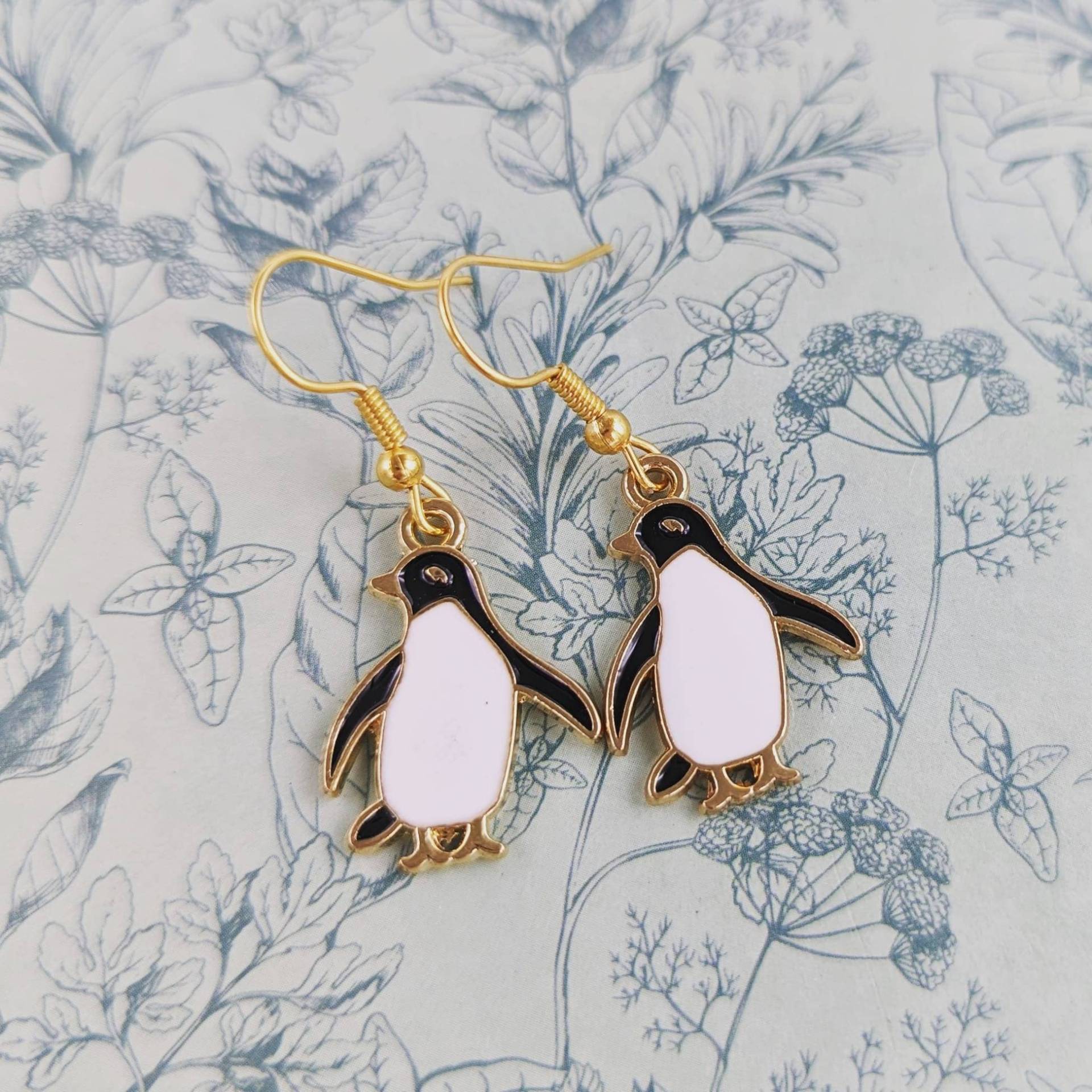 Pinguin Ohrringe, Ohrclips, Liebhaber Geschenke, Geburtstagsgeschenke Für Kinder, Schmuck, Halter von Melspridejewellery