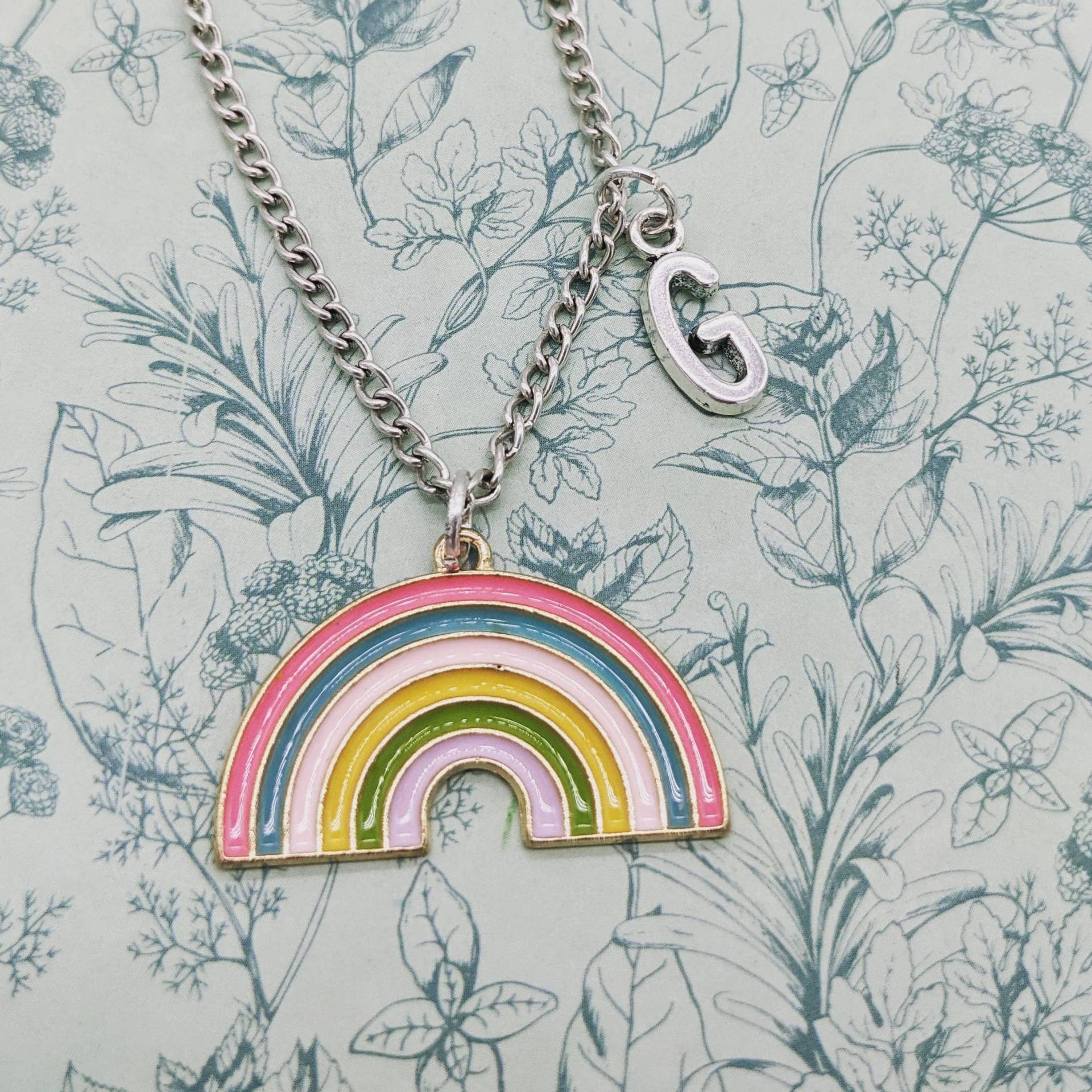 Regenbogen Halskette, Schmuck, Kinder Kinderschmuck, Freunde Geschenke, Bunte Bff Geschenke von Melspridejewellery