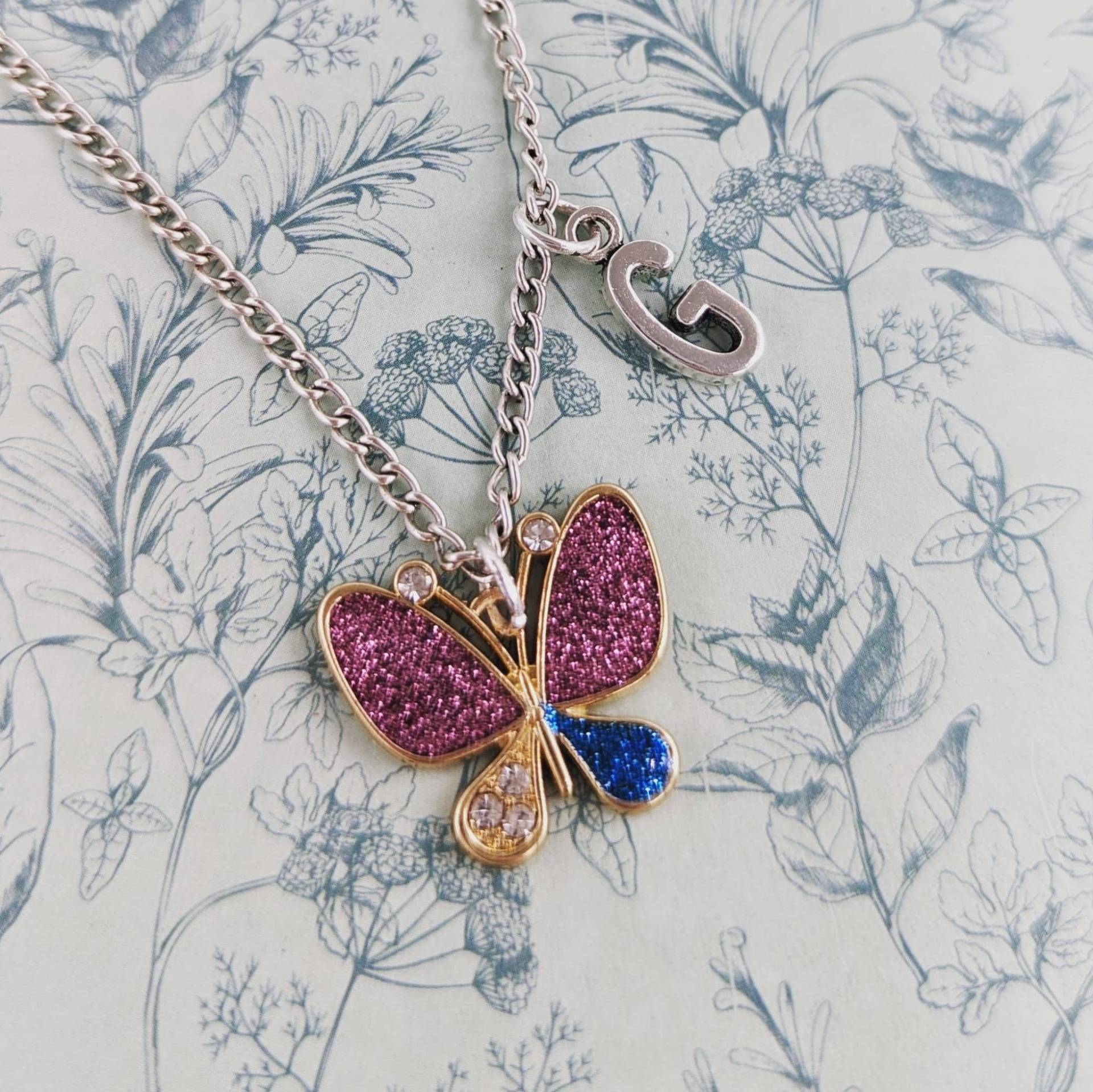Schmetterling Halskette, Liebhaber Geschenke, Inspirierte Geschenke Für Liebhaber, Insektenliebhaber Insekten von Melspridejewellery