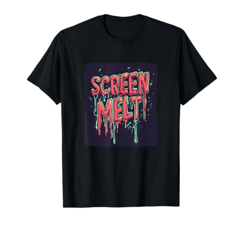 Schmelzbildschirm Kostüm für lustige Jungen und Mädchen T-Shirt Schmelzbildschirm Kostüm für lustige Jungen und Mädchen T-Shirt von Melt Outfit