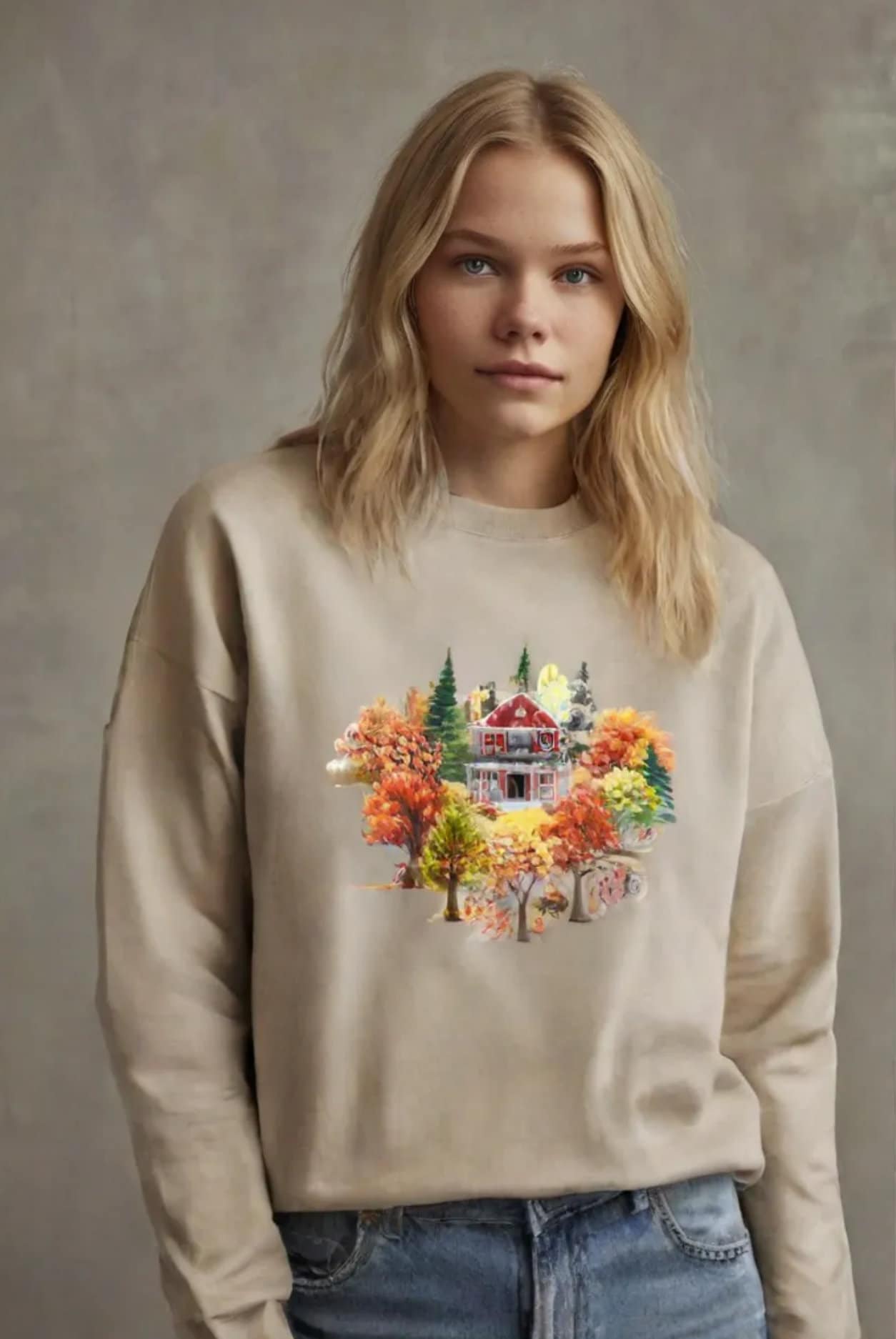 Autumn Comes, Fall, Classic Unisex Crewneck Sweatshirt | Gildan® 18000 von MeltiDesign