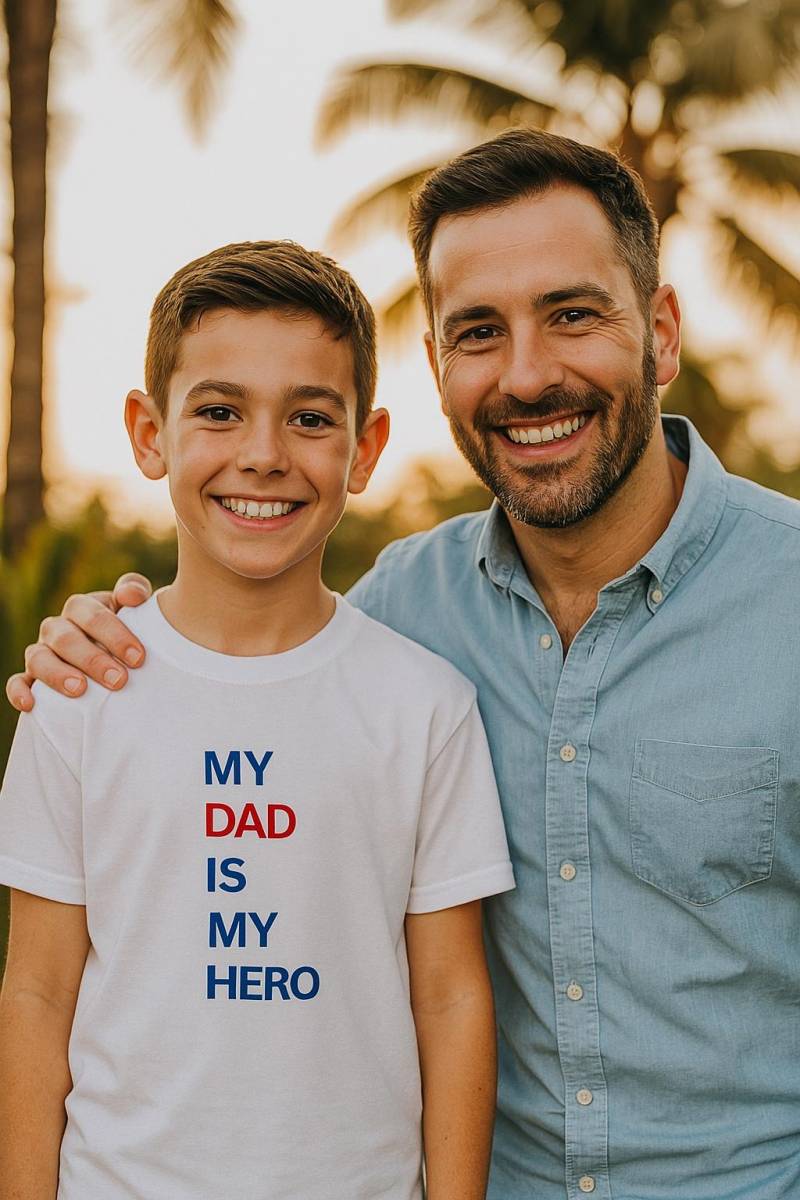 Classic Kids Crewneck T-Shirt | Gildan® 5000B White von MeltiDesign