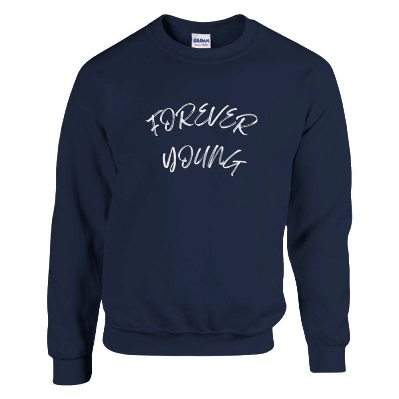 Forever Young, Classic Unisex Crewneck Sweatshirt | Gildan® 18000 von MeltiDesign