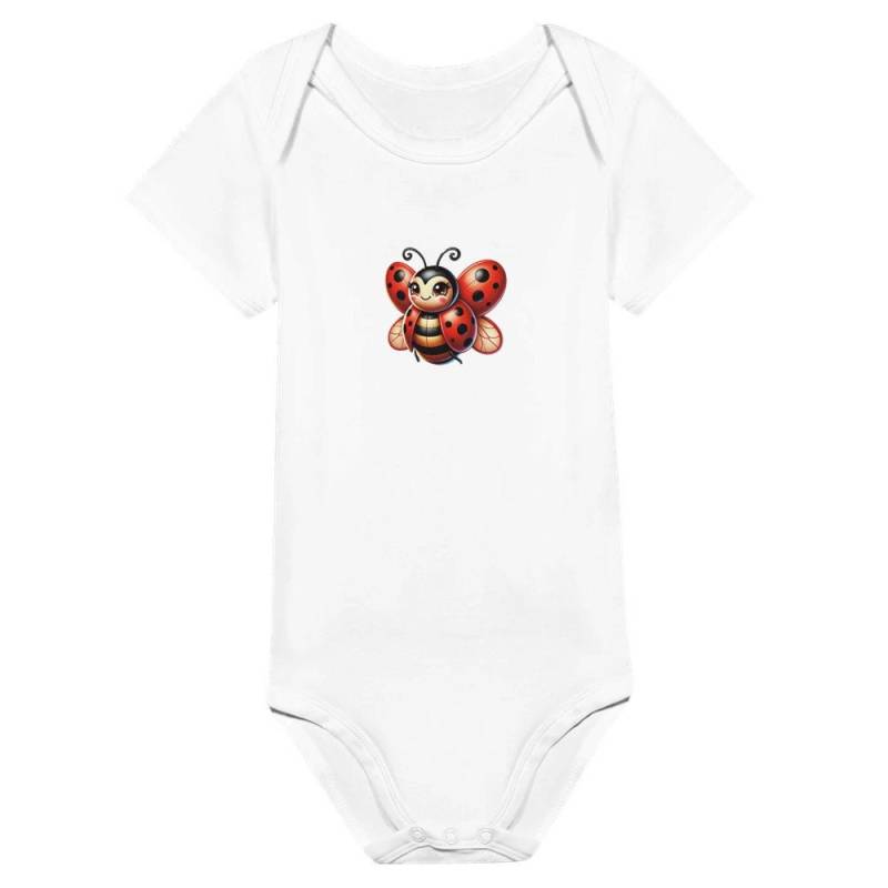 Ladybug, Cute, Classic Baby Short Sleeve Bodysuit von MeltiDesign
