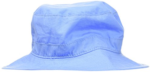 Melton Baby-Jungen Sonnenhut mit schmaler Krempe UV 30+, Uni Kappe, Blau (Lobelia 214), 45 von Melton