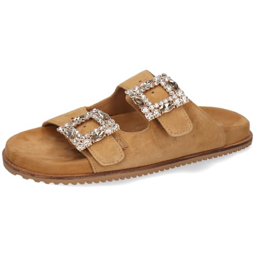 Melvin & Hamilton Pantoletten Damen Eve 1 Braun 39 von Melvin & Hamilton
