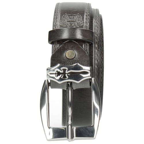 Melvin & Hamilton, Gürtel, Larry 1, Grau, 115 von Melvin & Hamilton