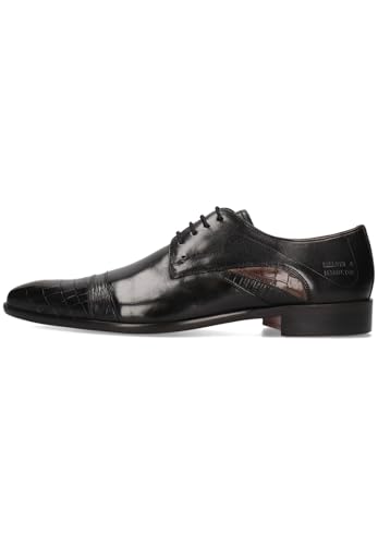 Melvin & Hamilton Derby Schuhe Herren Toni 39 Schwarz 45 von Melvin & Hamilton