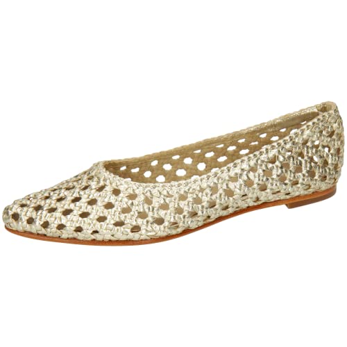 Melvin & Hamilton Ballerinas Damen Alexa 16 Gold 36 von Melvin & Hamilton