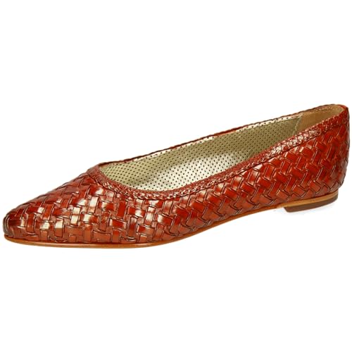 Melvin & Hamilton Ballerinas Damen Alexa 46 Orange 38 von Melvin & Hamilton