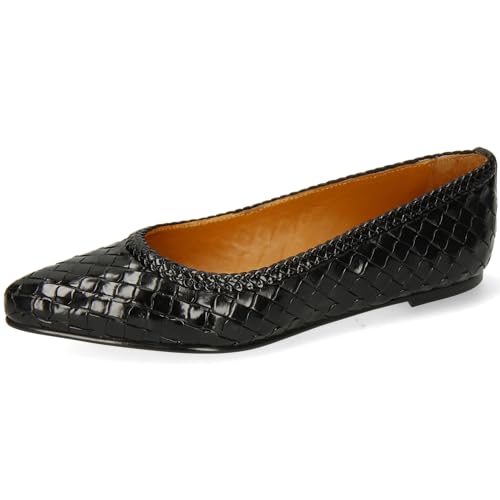 Melvin & Hamilton Ballerinas Damen Alexa 49 Schwarz 42 von Melvin & Hamilton