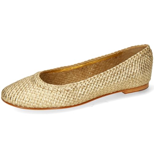 Melvin & Hamilton Ballerinas Damen Kate 5 Gold 36 von Melvin & Hamilton