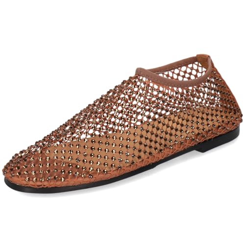 Melvin & Hamilton Ballerinas Damen Olga 2 Braun 37 von Melvin & Hamilton