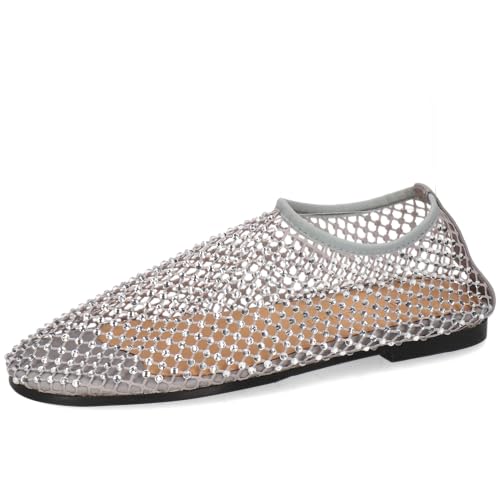 Melvin & Hamilton Ballerinas Damen Olga 2 Grau 37 von Melvin & Hamilton