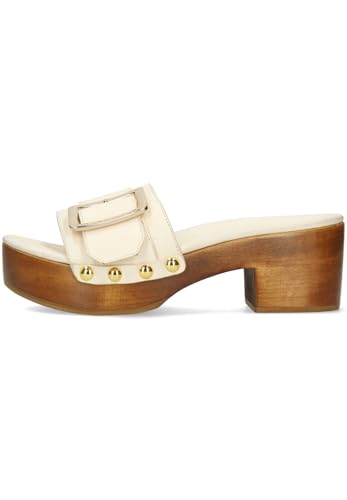 Melvin & Hamilton Clogs Damen Layla 1 Beige 40 von Melvin & Hamilton