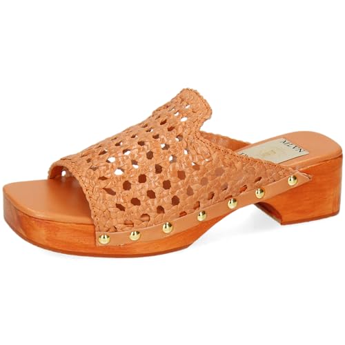 Melvin & Hamilton Clogs Damen Maria 1 Orange 39 von Melvin & Hamilton