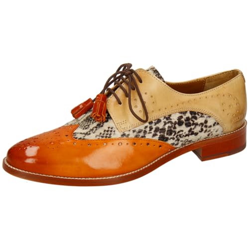 Melvin & Hamilton Derby Schuhe Damen Betty 3 Multi 42 von Melvin & Hamilton