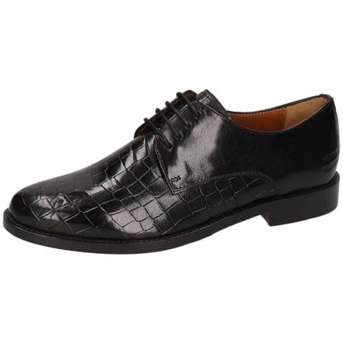 Melvin & Hamilton Derby Schuhe Damen Selina 55 Schwarz 40 von Melvin & Hamilton