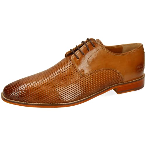 Melvin & Hamilton Derby Schuhe Herren Alex 1 Hellbraun 43 von Melvin & Hamilton