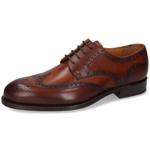 Melvin & Hamilton Derby Schuhe Herren Benet 4 Braun 44½ von Melvin & Hamilton