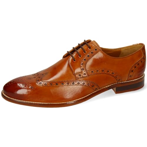 Melvin & Hamilton Derby Schuhe Herren Bobby 5 Braun 43 von Melvin & Hamilton