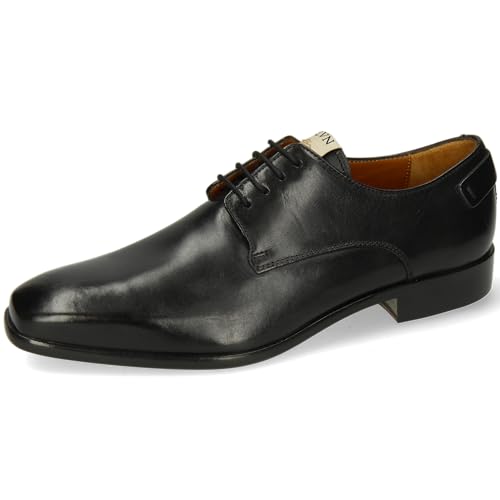 Melvin & Hamilton Derby Schuhe Herren Bond 1 Schwarz 41 von Melvin & Hamilton