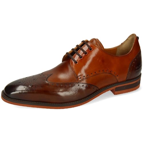 Melvin & Hamilton Derby Schuhe Herren Dave 2 Braun 42 von Melvin & Hamilton