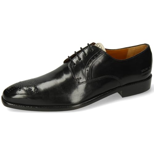 Melvin & Hamilton Derby Schuhe Herren Dylan 1 Schwarz 40 von Melvin & Hamilton