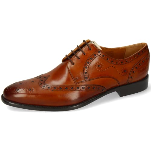 Melvin & Hamilton Derby Schuhe Herren Dylan 2 Braun 42 von Melvin & Hamilton