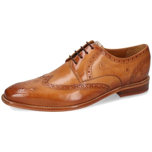 Melvin & Hamilton Derby Schuhe Herren Dylan 2 Hellbraun 43 von Melvin & Hamilton