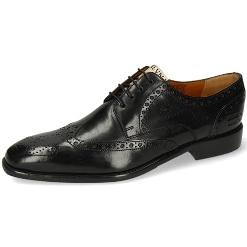 Melvin & Hamilton Derby Schuhe Herren Dylan 2 Schwarz 42 von Melvin & Hamilton