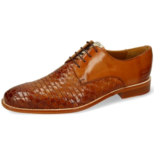 Melvin & Hamilton Derby Schuhe Herren Dylan 5 Braun 43 von Melvin & Hamilton