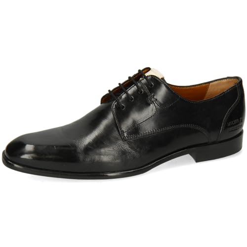 Melvin & Hamilton Derby Schuhe Herren Elyas 4 Schwarz 46 von Melvin & Hamilton