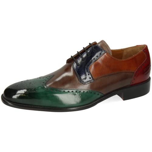 Melvin & Hamilton Derby Schuhe Herren Jeff 14 Multi 41 von Melvin & Hamilton